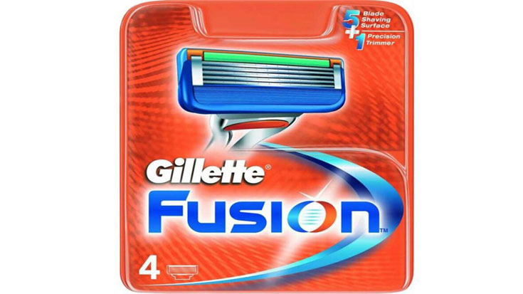 Gillette fusion blade -4 piece