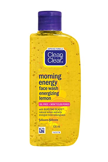 Clean & Clear Morning Energy Lemon Face Wash, 100ml