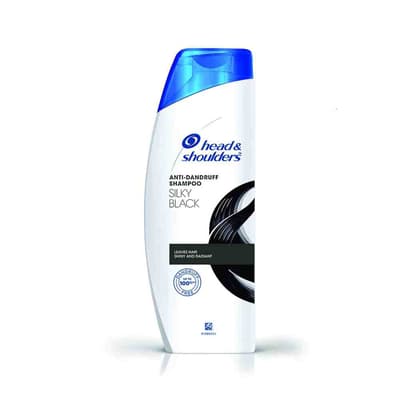 Head & Shoulders Anti Dandruff Shampoo Sliky Black 340ml*