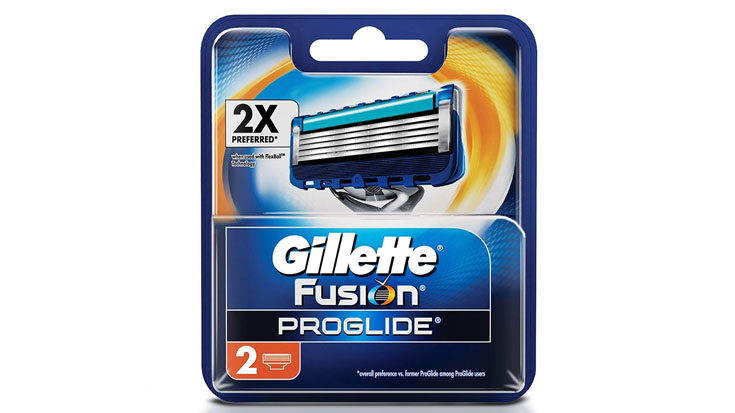 Gillette macho3 blade -2 piece
