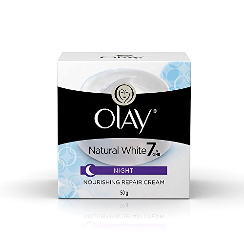 Olay Natural White 7 in One, Night Nourishing Repair Cream, 50g
