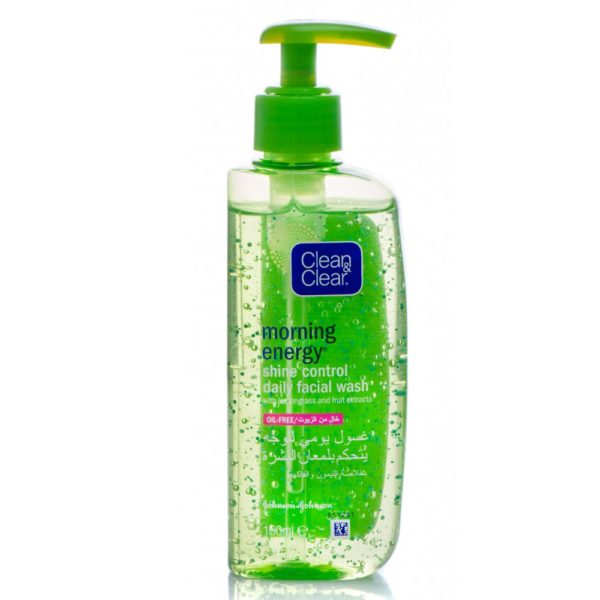 Clean & Clear Morning Energy Shine Control Daily Facial Wash-150ml