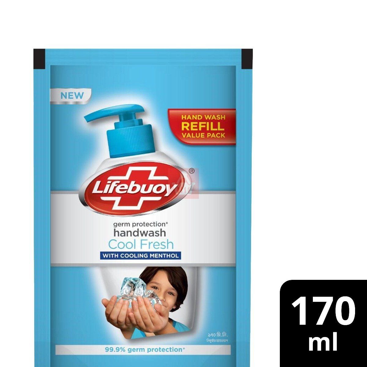 Lifebuoy Handwash Cool Fresh Refill 170ml