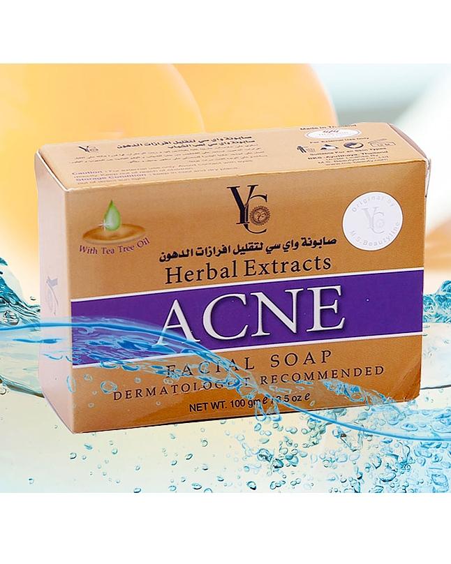 YC Herbal Extracts ACNE Soap - 100G