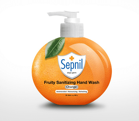 Sepnil Fruity Sanitizing Hand Wash Orange 200ml
