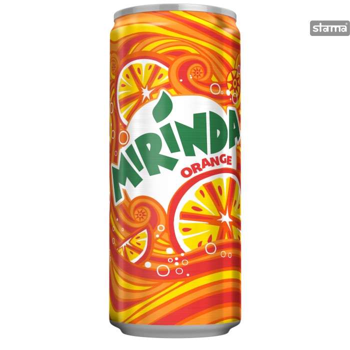 CARBONATED DRINK MIRINDA ORANGE CAN 330ml