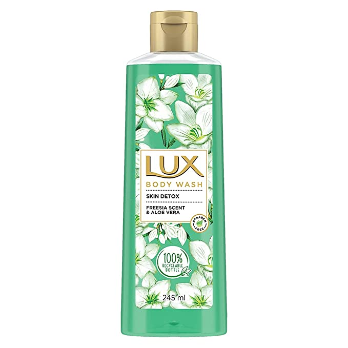 Lux Body Wash Skin Detox Freesia Scent & Aloe Vera 245Ml