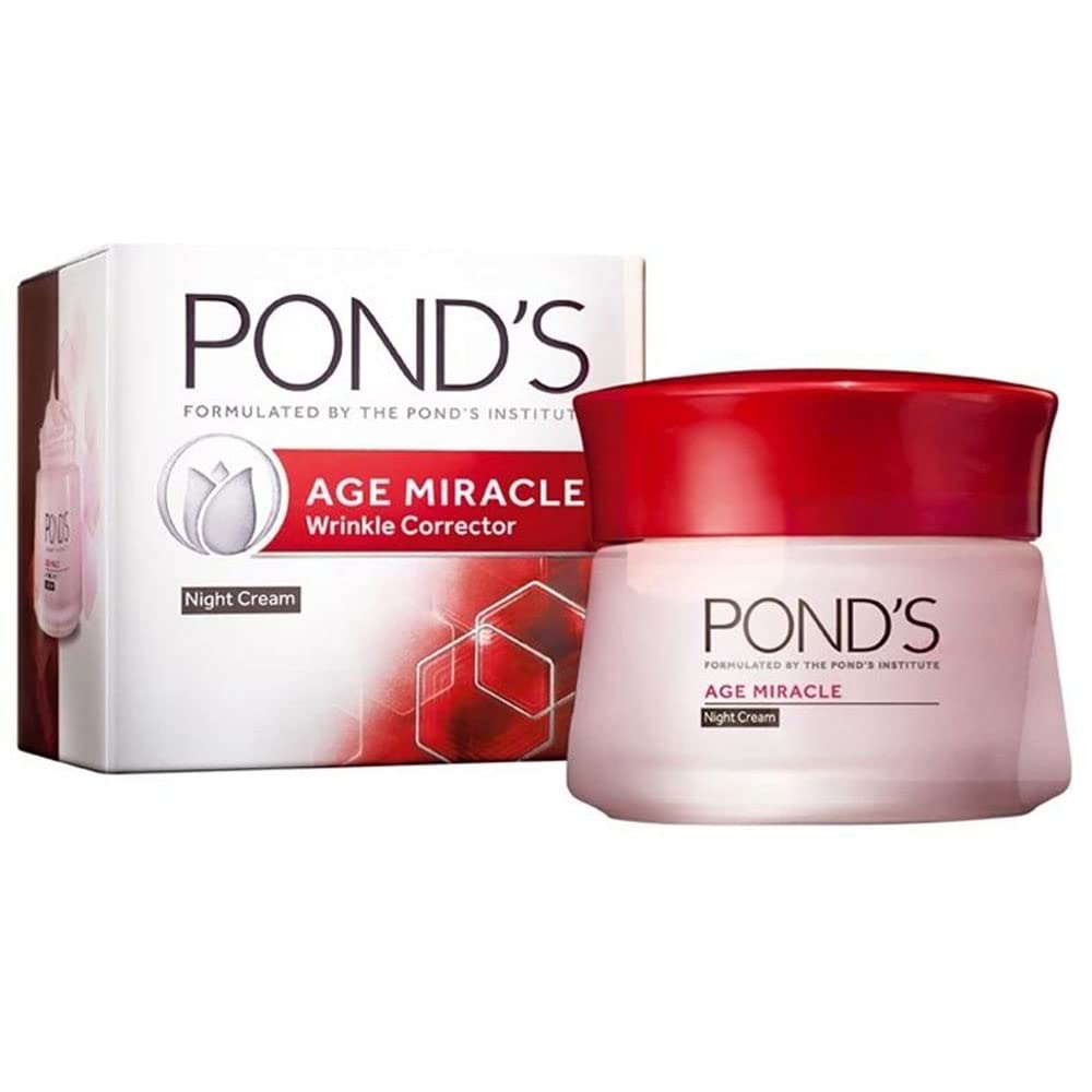 Ponds Age Miracle Wrinkle Corrector Night Cream, 50 g
